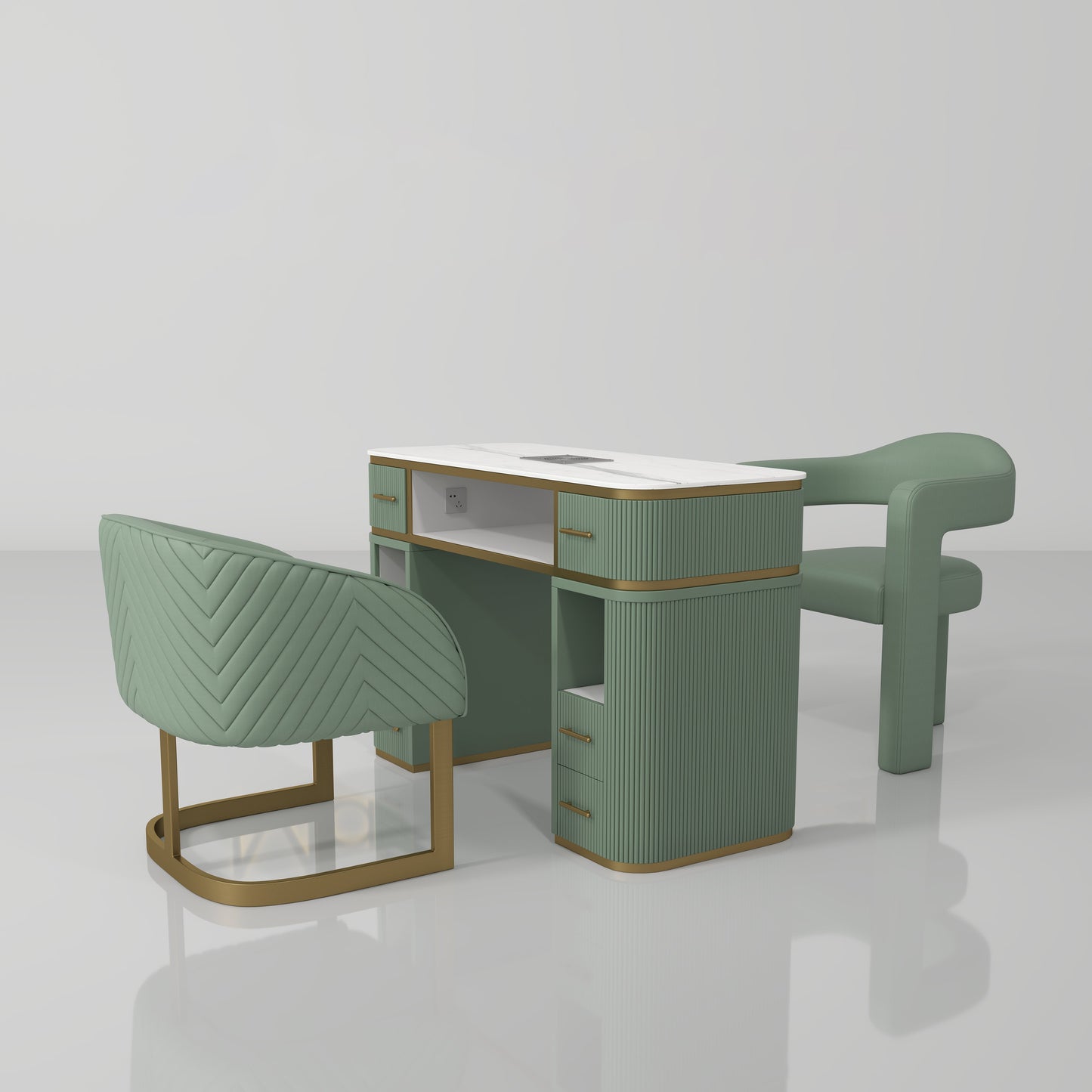 Veloura Single Manicure Station
