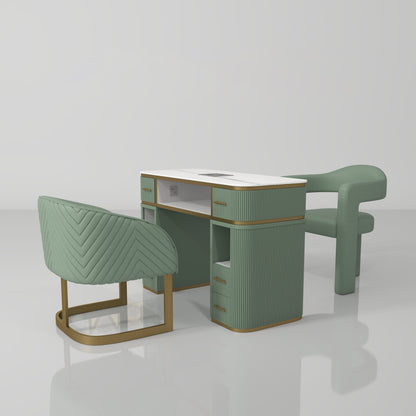 Veloura Single Manicure Station