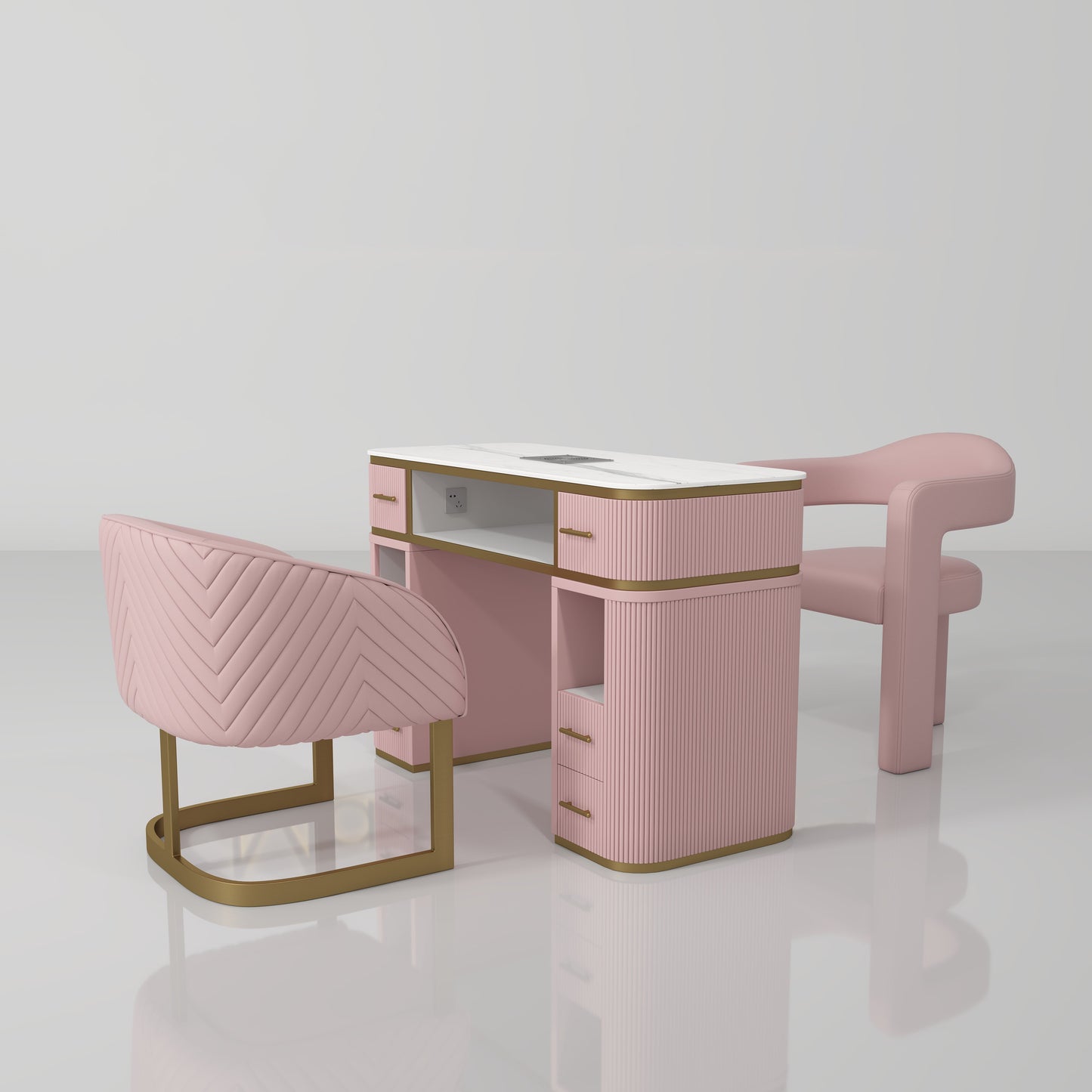 Veloura Single Manicure Station