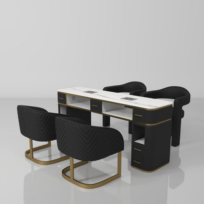 Veloura Double Manicure Station