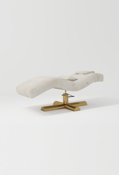adjustable lash bed in luxury beauty salon